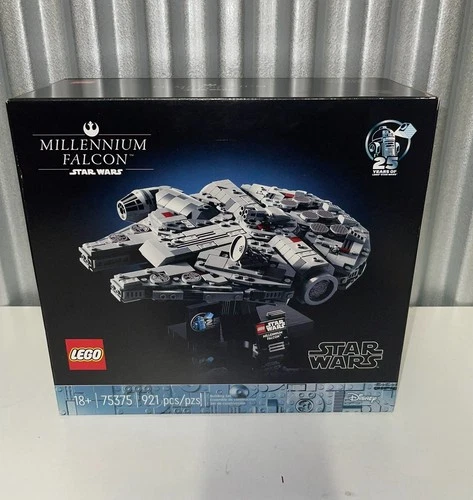 LEGO Star Wars Millennium Falcon 25th Anniversary Buildable Starship Model 75375