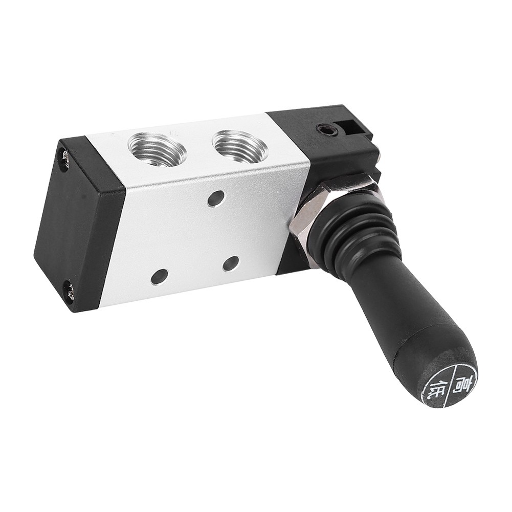 Two Position Five Way Lever Valve Aluminum Alloy Mechanical Valve 4H210-06G /4H2