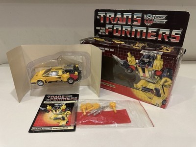 Authentic Vintage G1 Hasbro Takara Transformers Sunstreaker Complete In Box