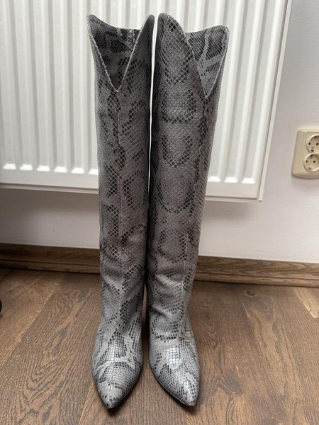 Women Paris Texas Boots Grey 37