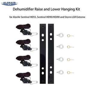 ALORAIR Kits de suspension pour crawl Space Déshumidificateur Facile à lever et à descendre