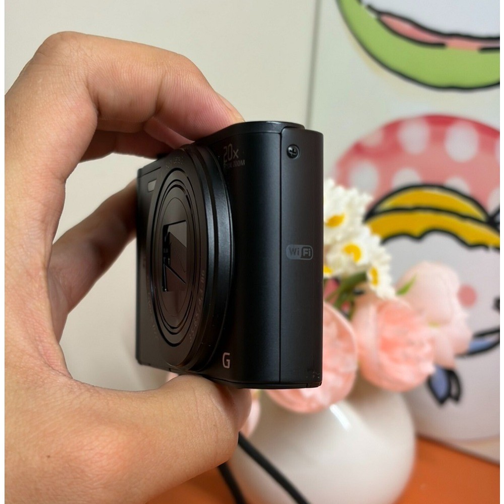 Sony Cyber shot DSC-WX350 Digital Camera Black 18.2MP Maximum Resolution Compact
