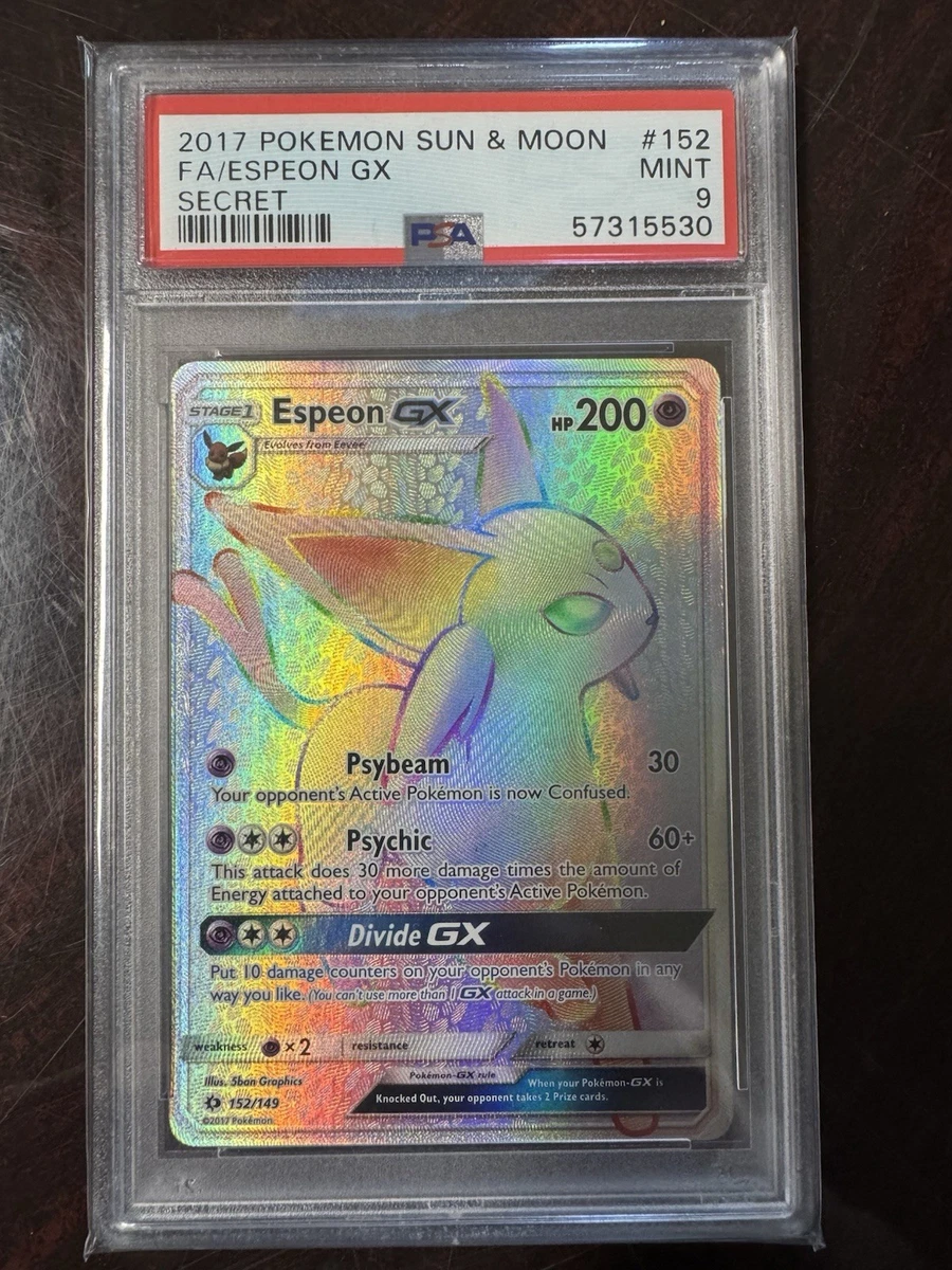Pokémon TCG Professional Sports Authenticator (PSA) Sun & Moon