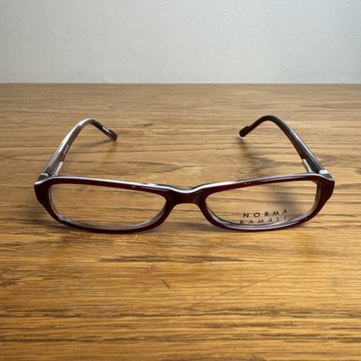 Norma Kamali Glasses Eyeglasses Frames 7272 Ruby 50-14 135