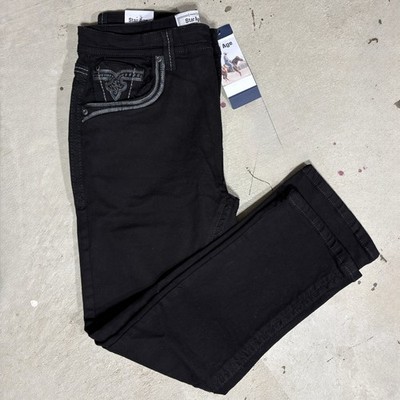 Star Age Original Premium Denim Jeans Black 40 X 32 Zip Fly Button Close NWT