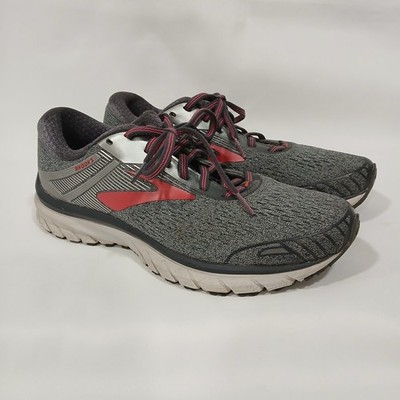 Brooks Adrenaline GTS 18 Running Shoes Women s Size 10.5B Grey/Pink/Silver Good