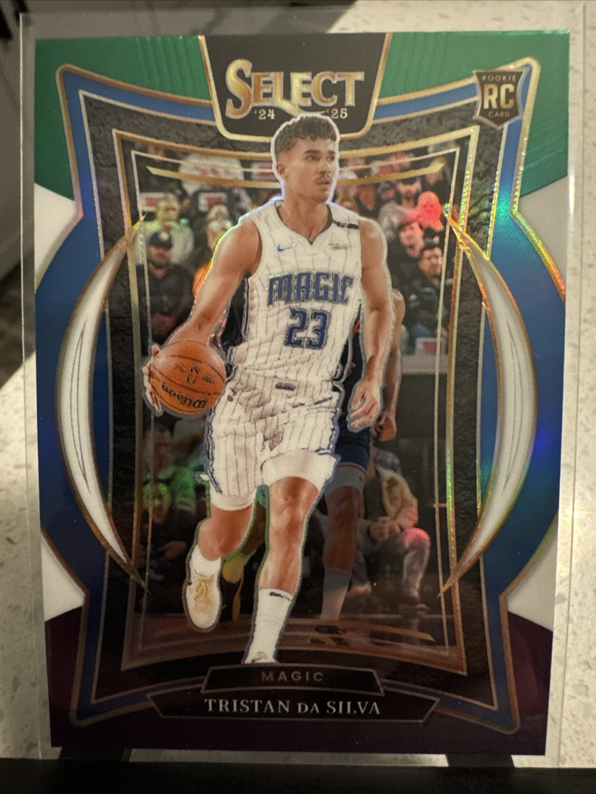 2024-25 Panini Select - Concourse Tristan da Silva #83 Green White Purple Prizm
