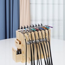 Airbrush Holder Table Airbrush Stand for Workspace Miniature Paint Organizer