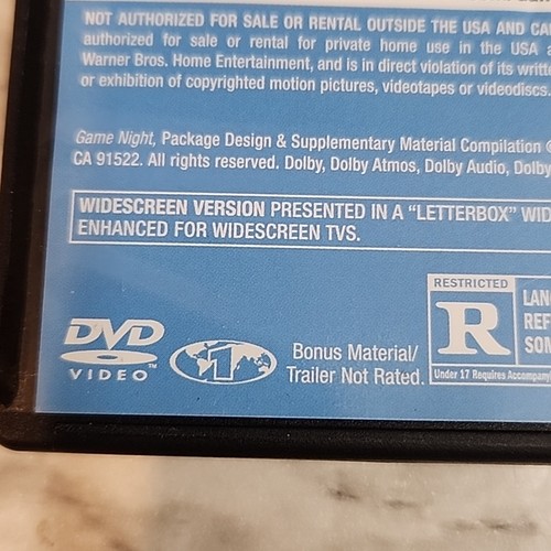 Game Night (DVD, 2018) Warner Brothers Jason Bateman Rachel McAdams VG 076 - Picture 7 of 11