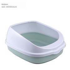 Bac à litière pour chat, bac à sable, anti-éclaboussures, bassin