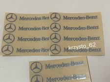 Car Interior Decals - Silver 3m Adhesive - 10 Pieces For Mercedes-benz Car Interior Decals - Silver 3m Adhesive - 10 Pieces For Mercedes-benz