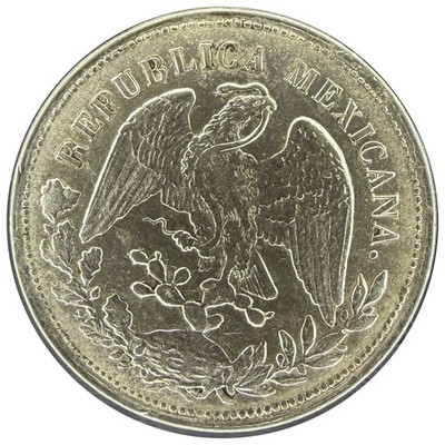 1902 Mo_AM Mexico 1 Peso 27.073g 0.903 Silver KM# 409