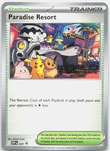 Paradise Resort Pokemon Card | eBay