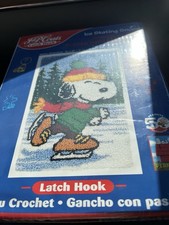 New Sealed Latch Hook Kit Peanuts Snoopy