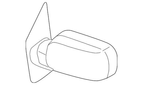 Genuine Nissan 2007-2008 TITAN Armada Mirror 96302-ZC400