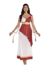 Imperial Empress Adult Women s L 10-12 4 Pc Costume Roman/Greek/Egyptian Toga