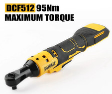 Dewalt New 20v Brushless Motor Right Angle Wrench 512 95n. Cannon For Car... Dewalt New 20v Brushless Motor Right Angle Wrench 512 95n. Cannon For Car...