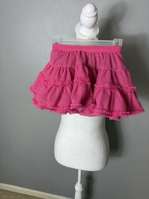 Girls Old Navy Tulle Skirt 3 Levels Of Ruffles And Shimmering Finish Size 2T