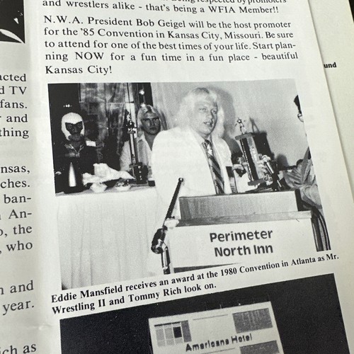 WFIA Wrestling Fans International Association Fan News 1984 Road Warriors - Picture 6 of 6