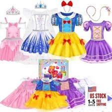 Princess Dress Up, Toddler Dress Up Clothes, Cosplay Princess Costume Gift Set