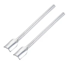 Arc-Shaped Leather Cutter Punch 10mm Strap End Punch Tool for DIY Craft 2pcs