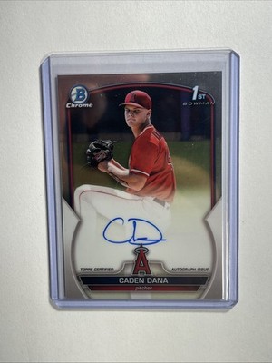 2023 Bowman Chrome Prospect Auto Caden Dana #CPA-CD Auto