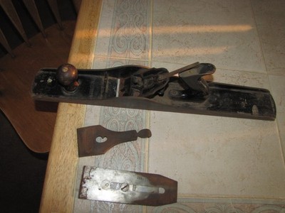 Vintage Stanley Bailey No. 7 Jointer Plane Smooth Sole Made in USA  22''