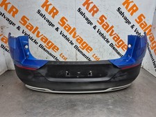2017-2021 VAUXHALL GRANDLAND REAR BUMPER COMPLETE BLUE