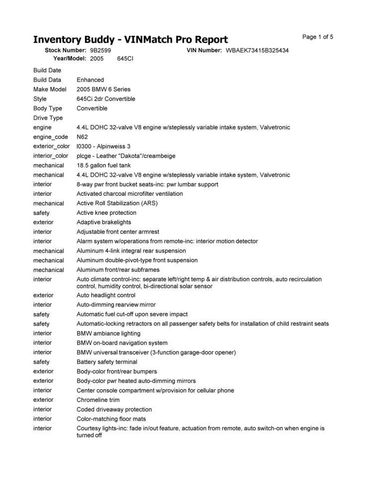 Cilindro maestro de freno para BMW 550i 06-10 632190 Foto 2 de 4