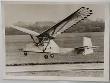 Photo United Kingdom Ornithopter Invention Cranfield 15X20Cm 1960