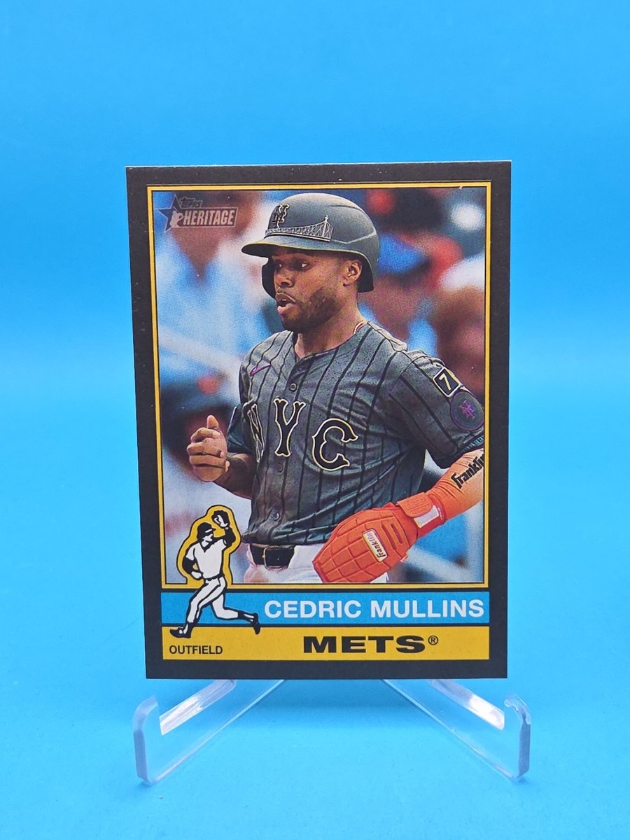 Cedric Mullins 2025 Topps Heritage High Number #600 Black Border