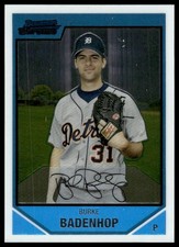 2007 Bowman Chrome #BC118 Burke Badenhop Prospects