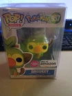 Funko Pop Pokemon Grookey #957 Flocked Amazon Exclusive Protector NEXT DAY SHIP