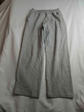 Champion Sweatpants Youth Large Gray Fleece Athleisure Outdoor Casual School