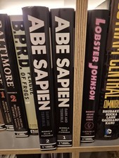 ABE SAPIEN: DARK AND TERRIBLE VOLUME 2 & Vol 1 Hardcover Mike Mignola NEW SEALED