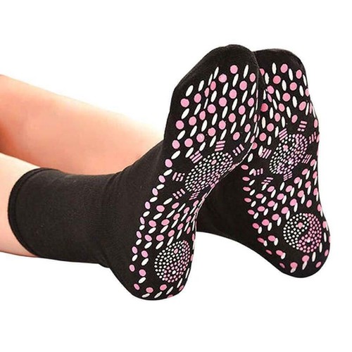 Tourmaline Magnetic Socks Self-Heating Magnetic Therapy Massage Thermal Socks - Picture 6 of 16