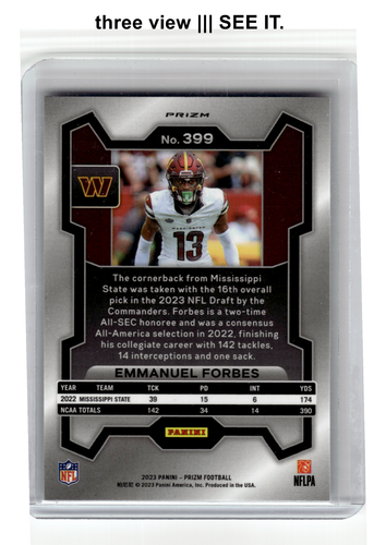 2023 PANINI PRIZM FOOTBALL: Choose Your RC Variation - Find Your Next Gem💎10! - Picture 621 of 631
