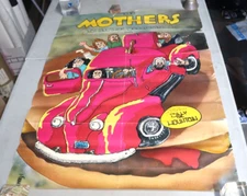 1972 THE MOTHERS OF INVENTION JUST ANOTHER BAND FROM LA PROMO POSTER FRANK ZAPPA