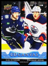 2023-24 Upper Deck #C210 Elias Pettersson UD Canvas