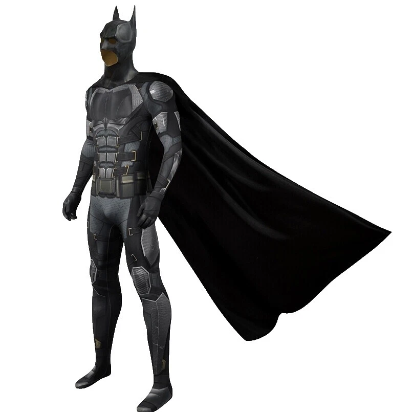 Latex Black Halloween Costumes for Men