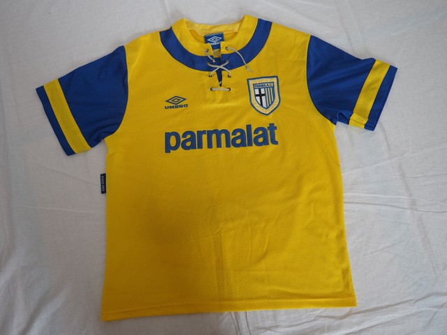 1994-1995 Parma AC Calcio 1913 Soccer Jersey Shirt Maglia Away parmalat ...