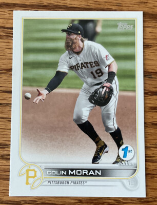 2022 Topps Series 1 First 1st Edition Base Card Colin Moran Pirates