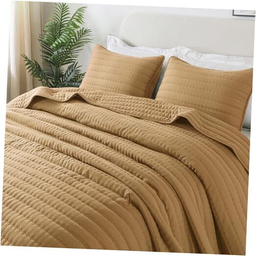 Yellow Size Quilt Bedding Sets with Pillow Shams, Mustard Full Queen Pumpkin