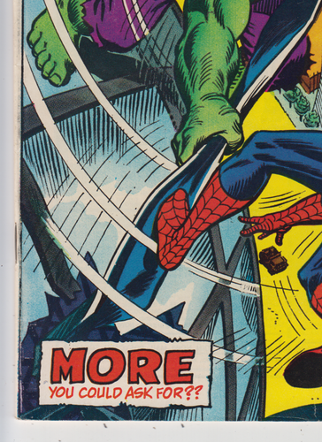 AMAZING SPIDER-MAN # 120 VS THE HULK VF 8.0 CLASSIC COVER & STORY PENCE 1973 - Picture 4 of 6
