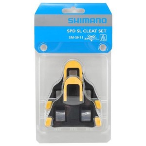 shimano yellow cleats float