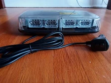 Nilight 12" Roof Top LED Strobe Lights 48LED Hazard Light Emergency Safety Lamps