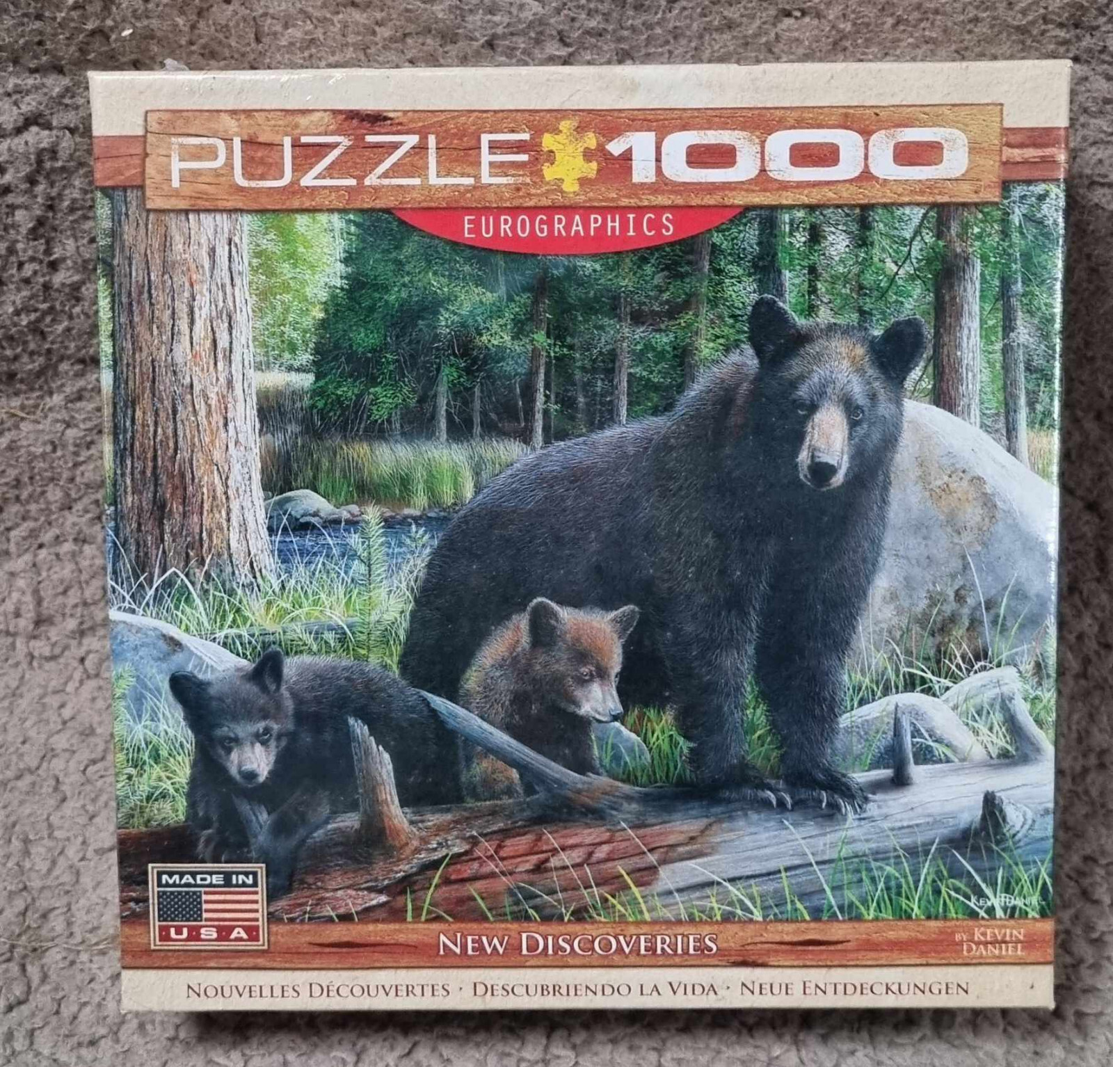 Eurographics 1000 Piece Jigsaw Puzzle New Discoveries Hard To Find | eBay