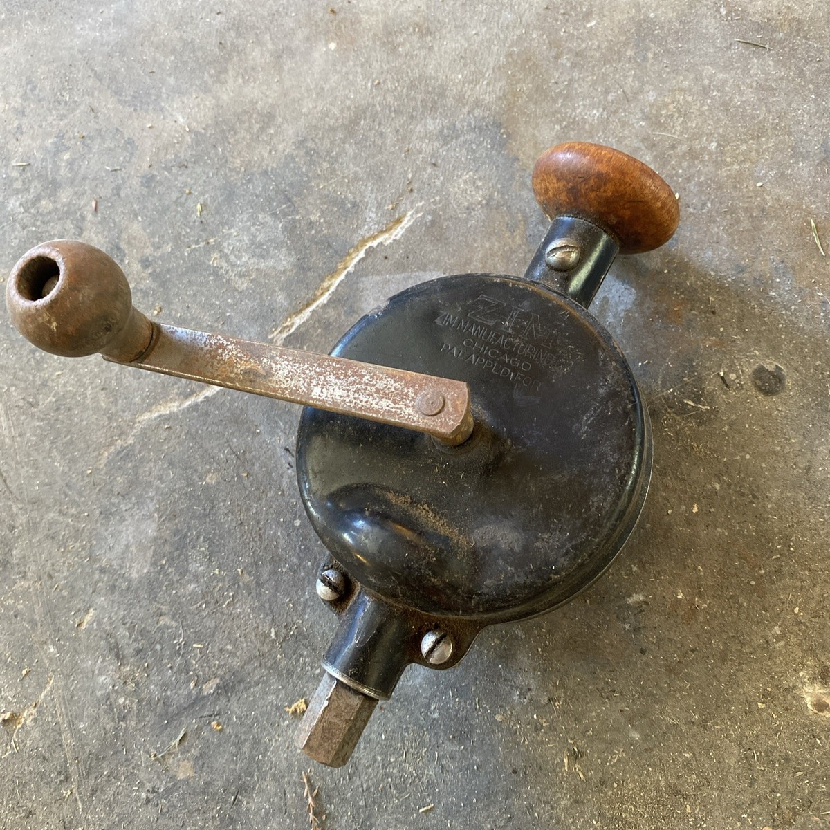 Vintage all steel Zim manufacturing Valve Grinder Lapping Tool