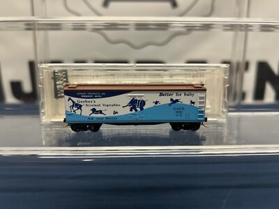 Micro-Trains N Gerber #1002 40� Dbl. Sheathed Wood Reefer Car 49330 NEW (T)