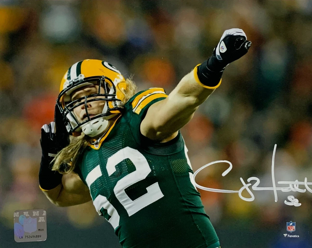 Authentic white on sale clay matthews jersey